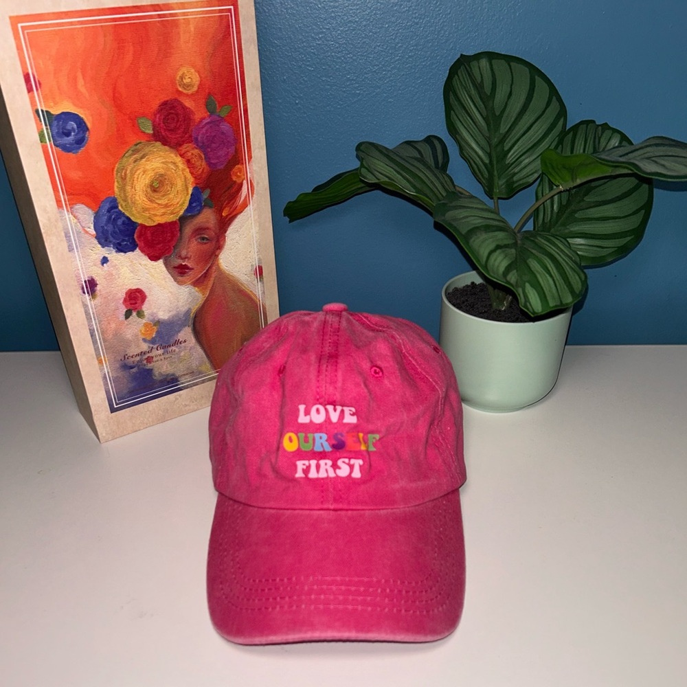 WOMENS LOVE YOURSELF FIRST CAP